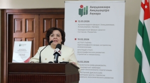 Выступление Мирцхулава Иллоны Валериевны - старшего преподавателя кафедры национальной экономики экономического факультета АГУ, старшего научного сотрудника Центра социально-экономических исследований