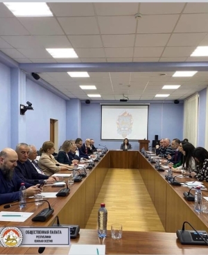 Встреча представителей Обществнных палат РФ и РА с представителями Общественной палаты РЮО