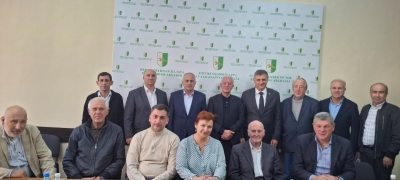 Встреча с вице-премьером В.Миносяном и министром сельского хозяйства Б.Джопуа